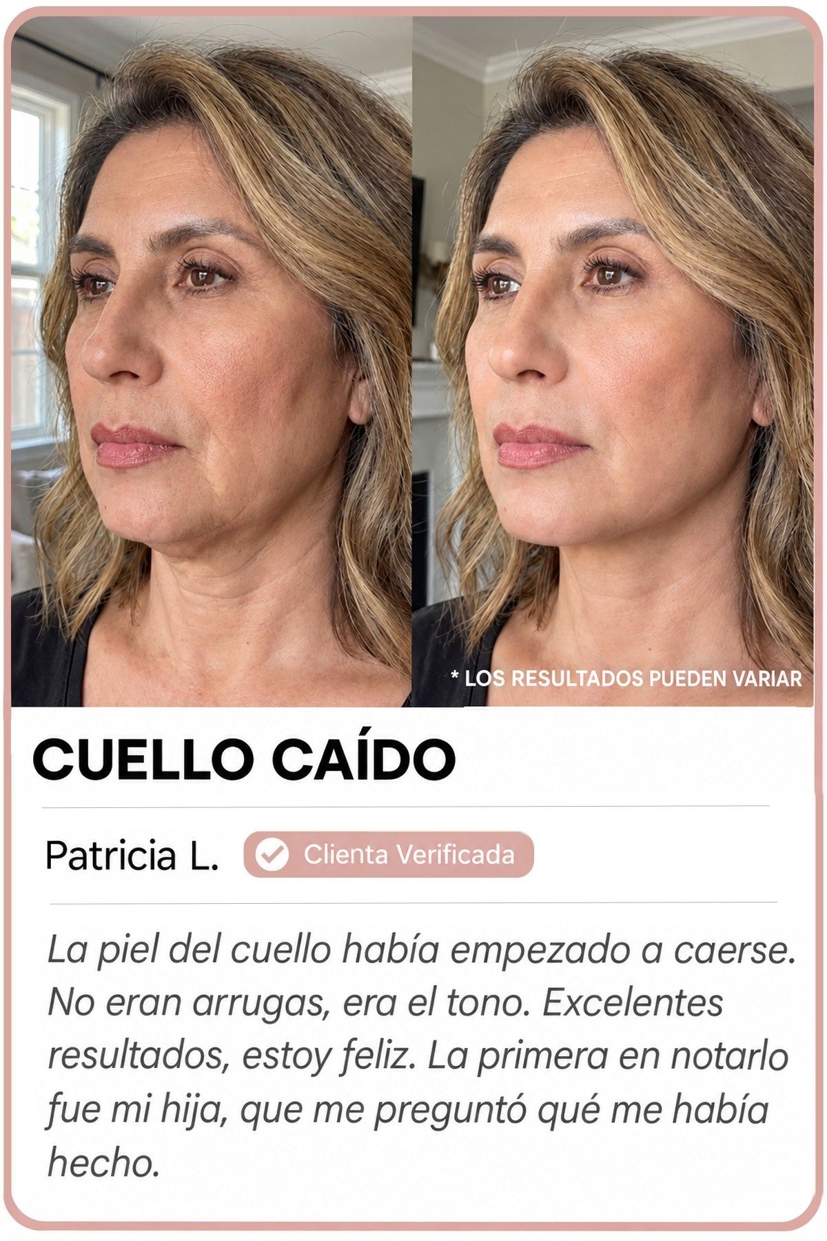 Transformación de una clienta SEDANZA
